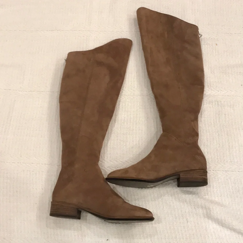 Dolce Vita taupe suede over the knee boot 7.5